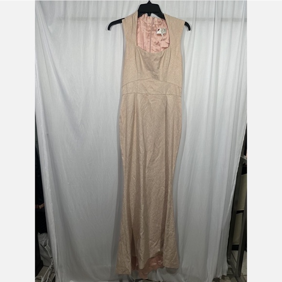 $1900 Christian Siriano [ 6 ] Grand Plie Gown Blush‎ Pink [ RENT THE RUNWAY ] - Picture 2 of 14